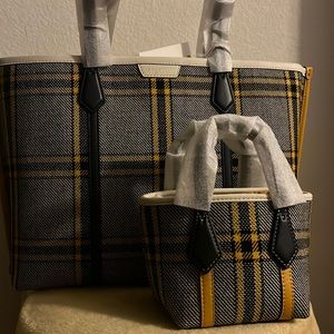Tory Burch Perry Tote and Mini set.